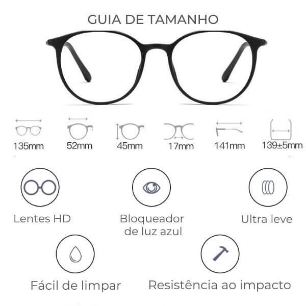 Óculos Titanium Ultraleve✔️ - SolutionPrime