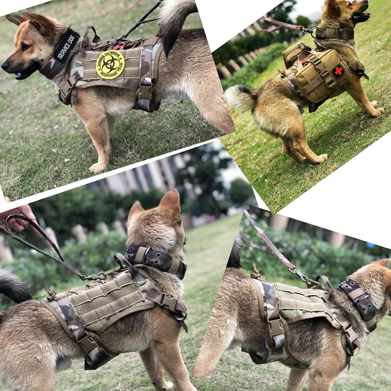 Colete militar para cachorros