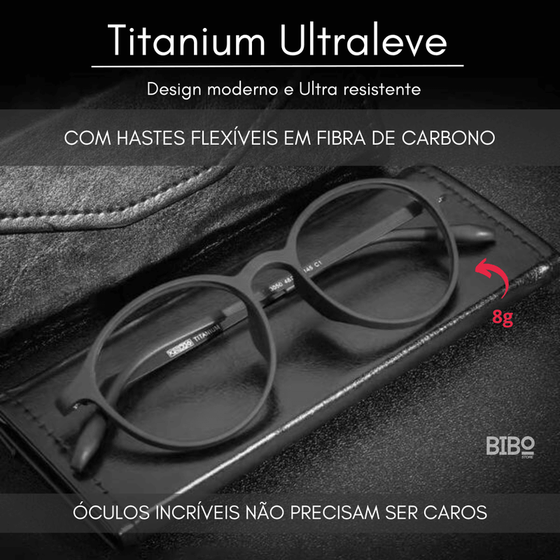 Óculos Titanium Ultraleve✔️ - SolutionPrime