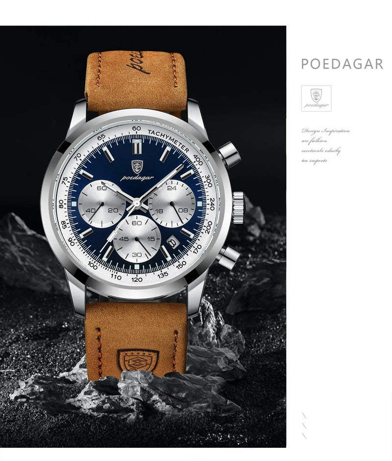 The Monarch Aristocrat Chronograph - Quintessence of Timeless Elegance - SolutionPrime