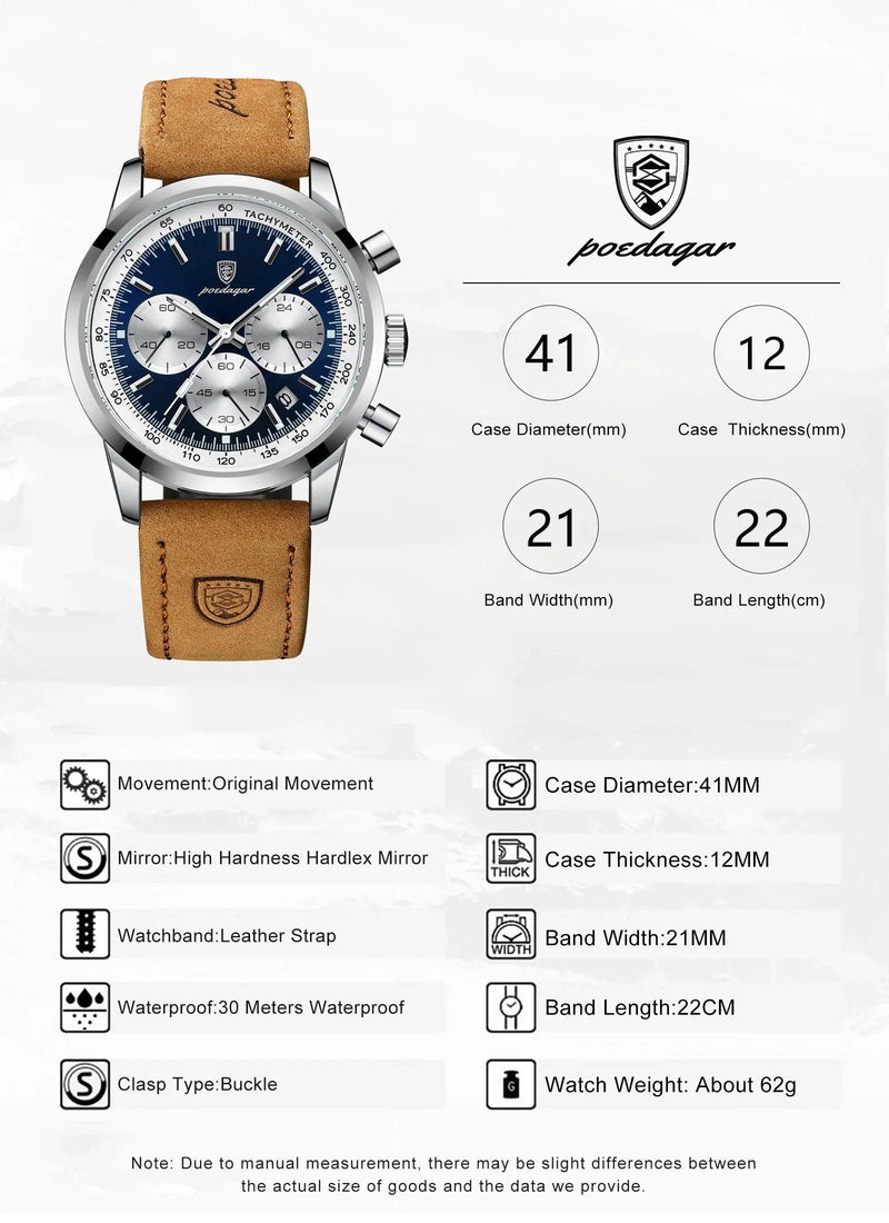 The Monarch Aristocrat Chronograph - Quintessence of Timeless Elegance - SolutionPrime