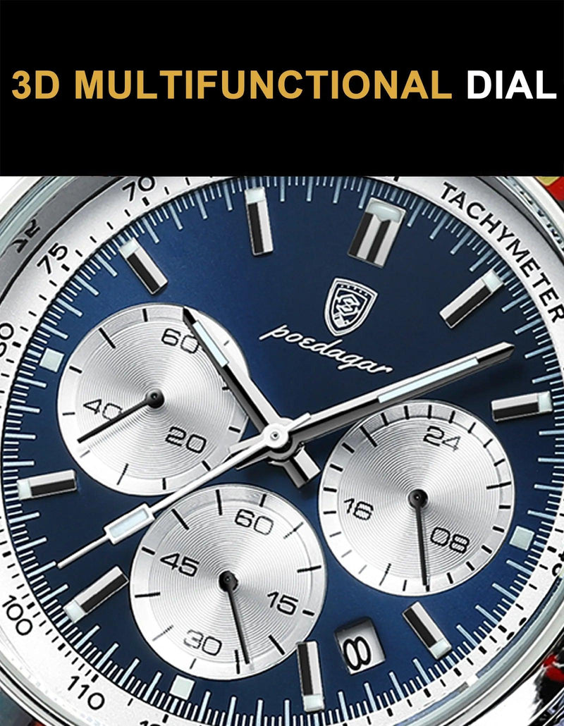 The Monarch Aristocrat Chronograph - Quintessence of Timeless Elegance - SolutionPrime