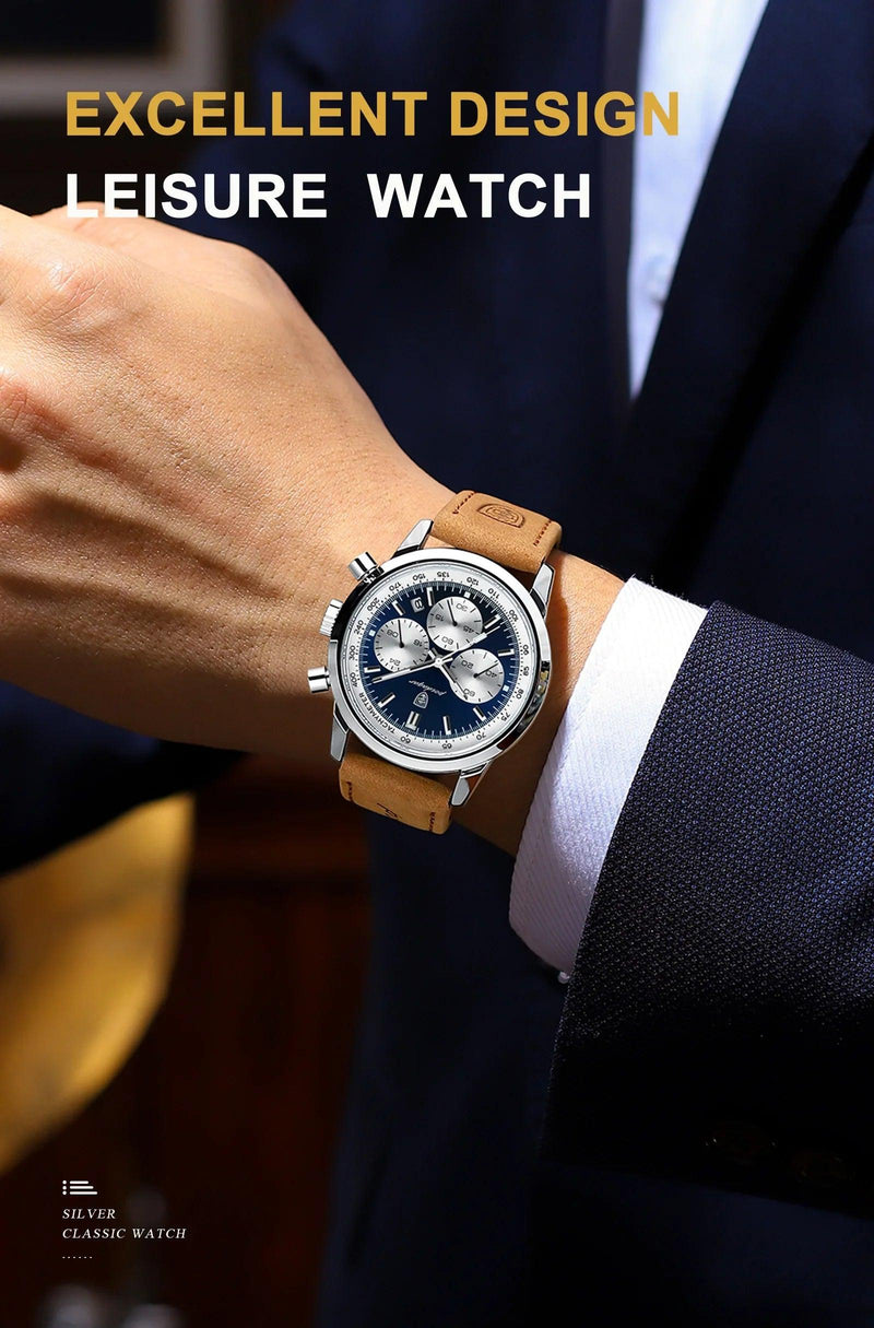 The Monarch Aristocrat Chronograph - Quintessence of Timeless Elegance - SolutionPrime