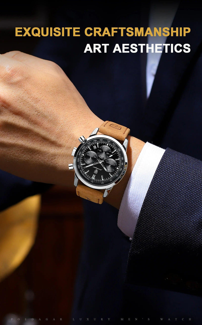 The Monarch Aristocrat Chronograph - Quintessence of Timeless Elegance - SolutionPrime