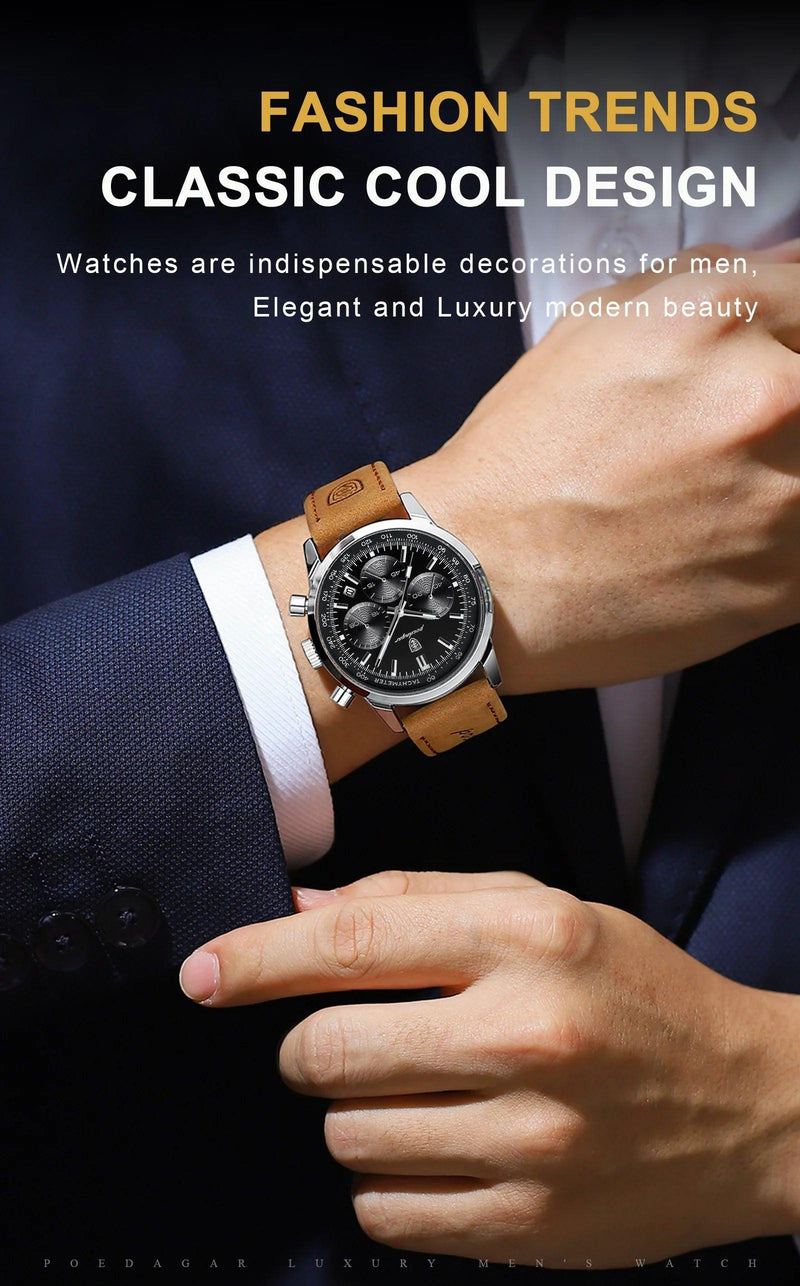 The Monarch Aristocrat Chronograph - Quintessence of Timeless Elegance - SolutionPrime